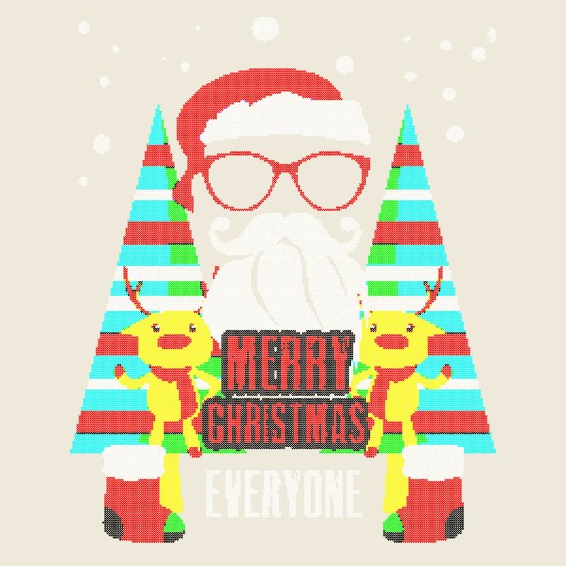cadeau de Noël laids Sweater Joyeux Noël Père Noël