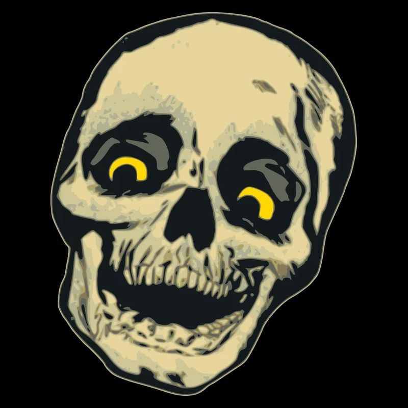 Totenkopf Comic Geschenk