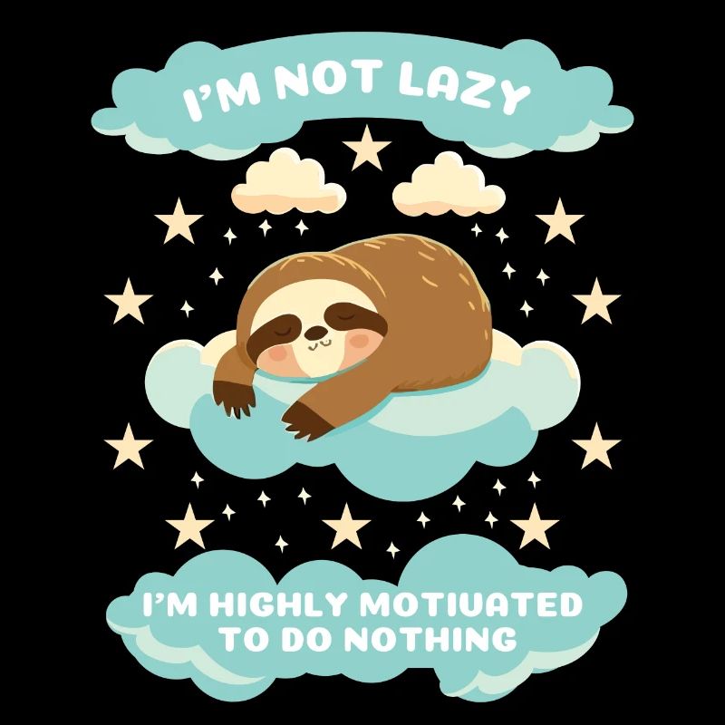 Schlafender Faultsloth Motivation
