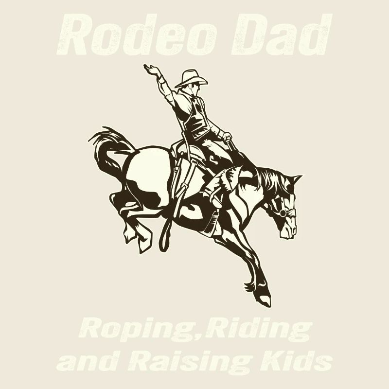 Rodeo Papa Unique gift idea for dad