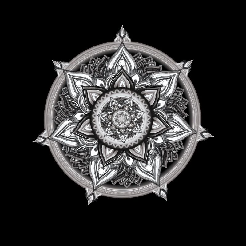 Inner Compass – Calm Symbolic Art