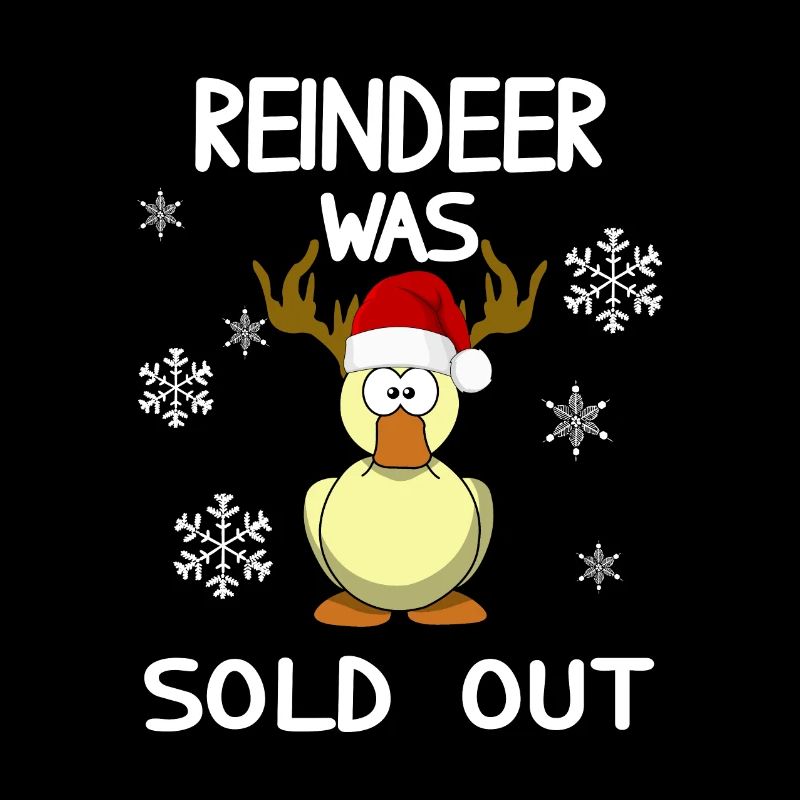 Noël - Renne a été vendu canard drôle
