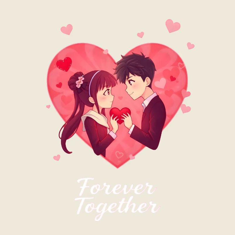 Conception d’anime pour la Saint-Valentin