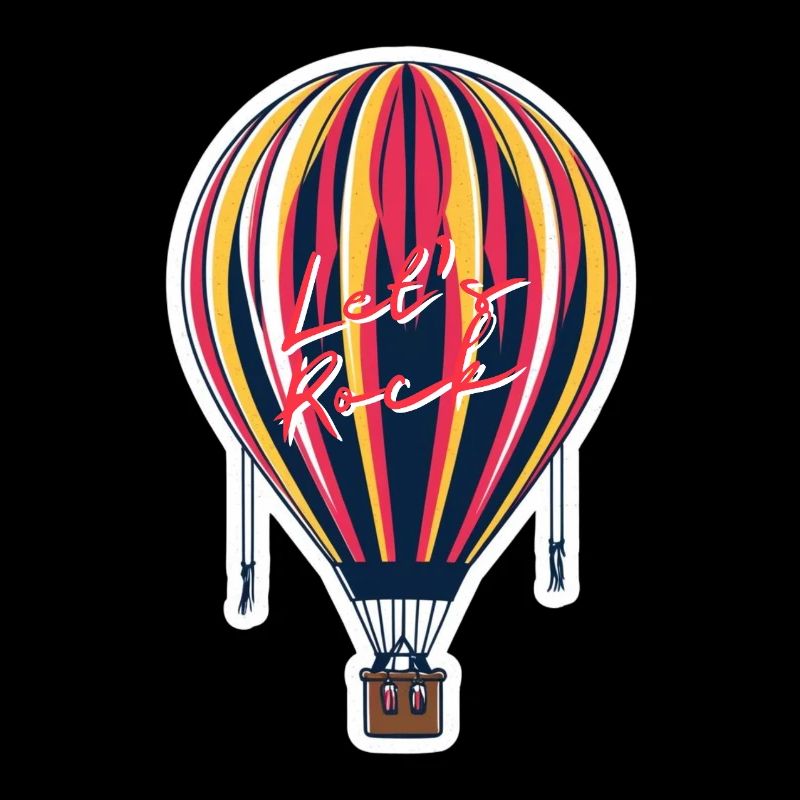Lets Rock Heißluftballon