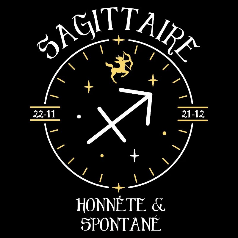 Du signe du Sagittaire - Honnête et spontané