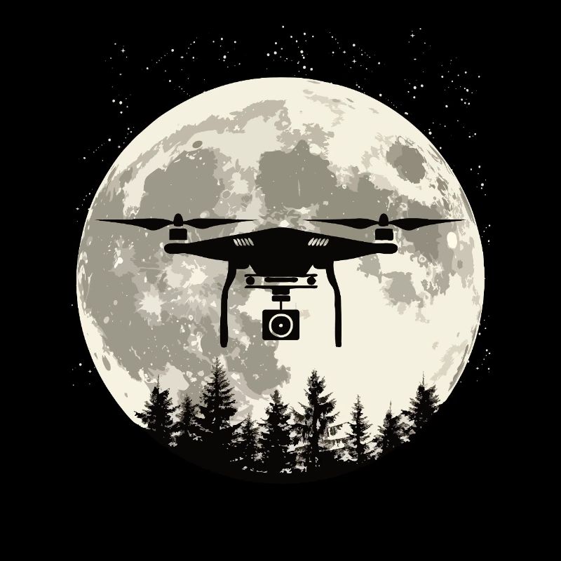 Drone Pleine Lune