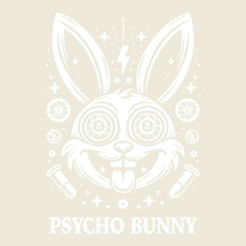 Psycho Bunny Neon Psychedelia