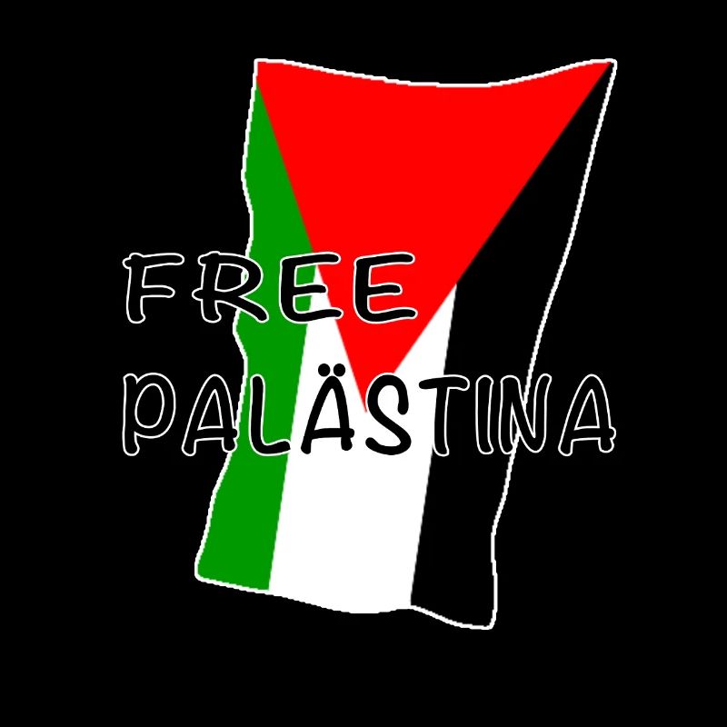 Free Palestine Flag Design