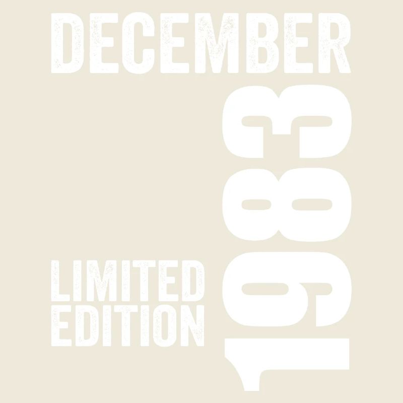 Retro Geburtstagsgeschenk - Dezember 1983