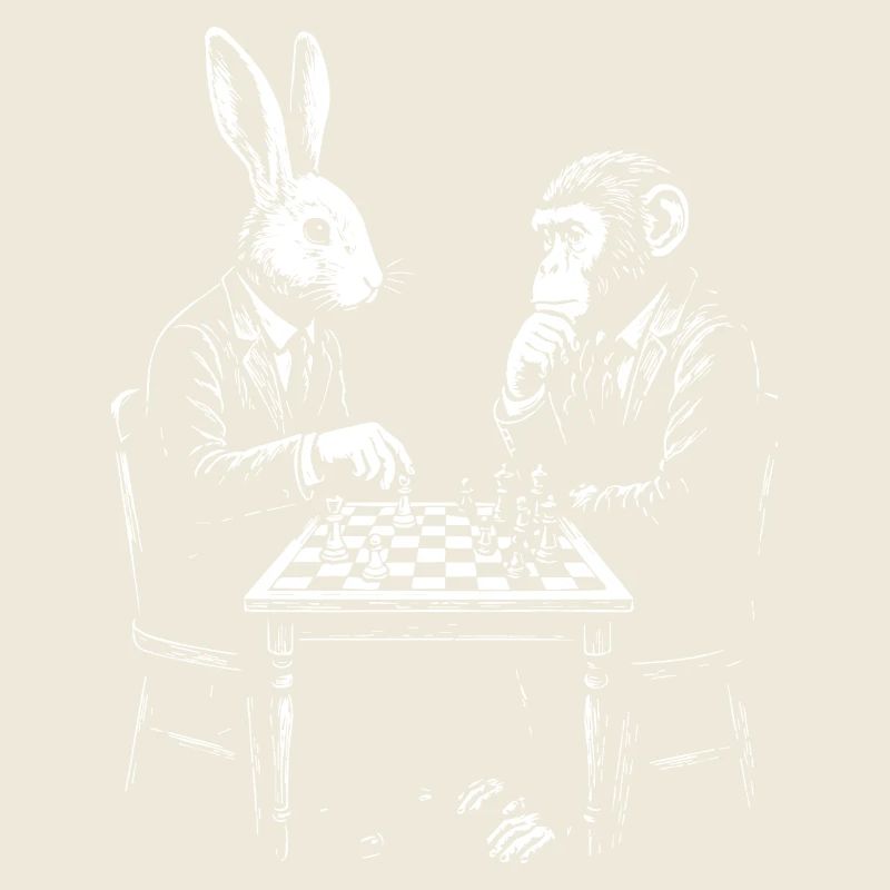 Rabbit and Monkey Chess Duel