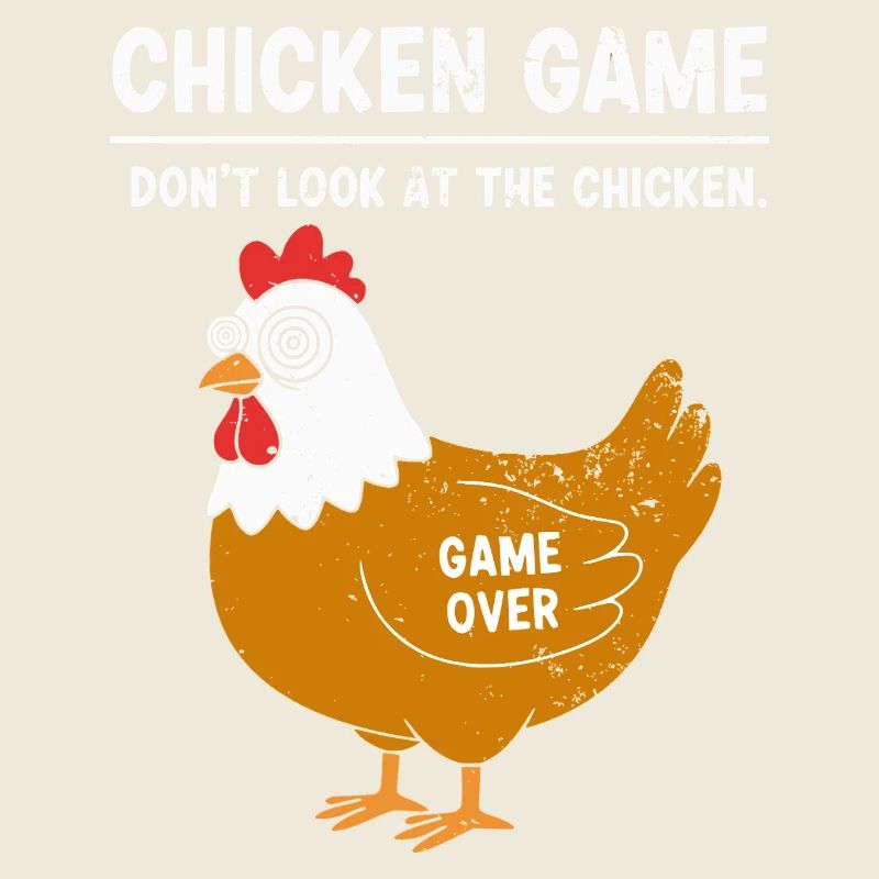 Funny chicken design for chicken fans