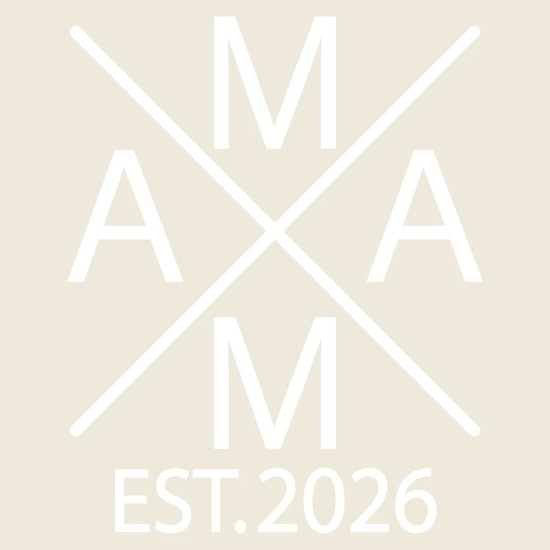 Mama 2026 stolze Mama Est. 2026 Muttertagsgeschenk