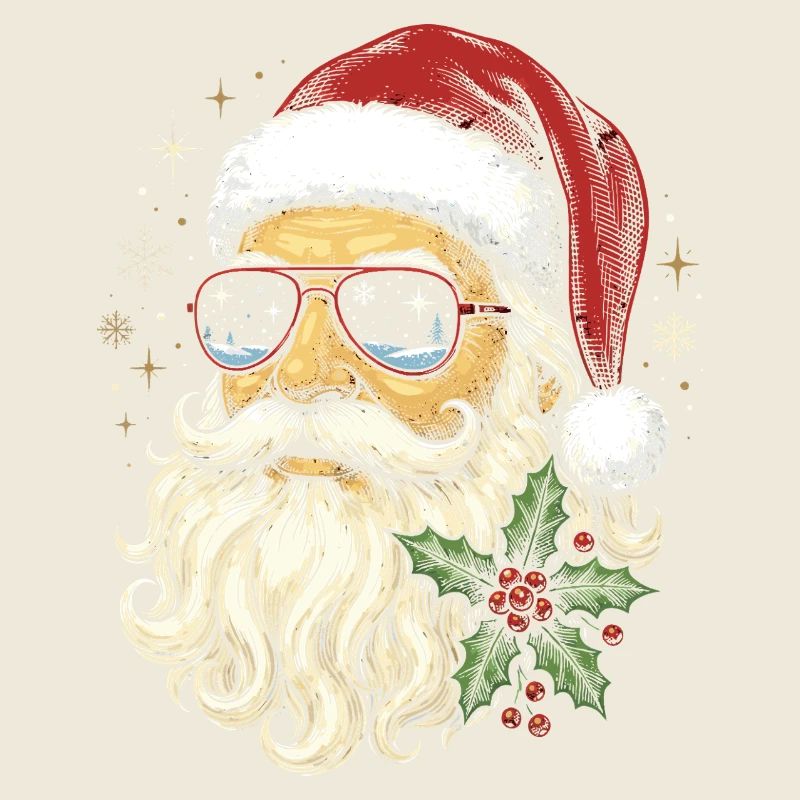 Six Seven Bruh Cool Santa Weihnachtsgeburtstag