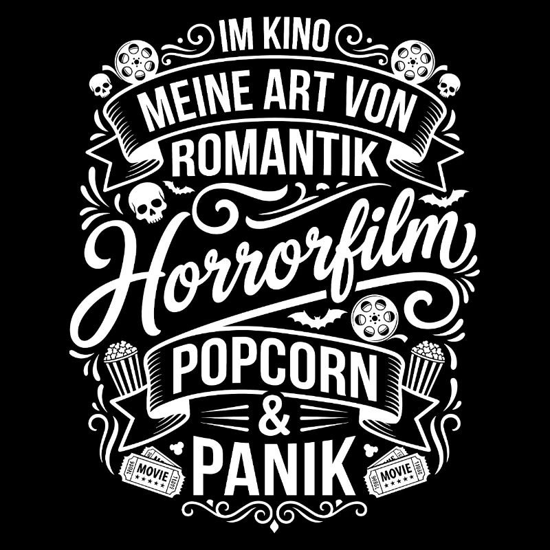 Romance Horror Movie Popcorn Style