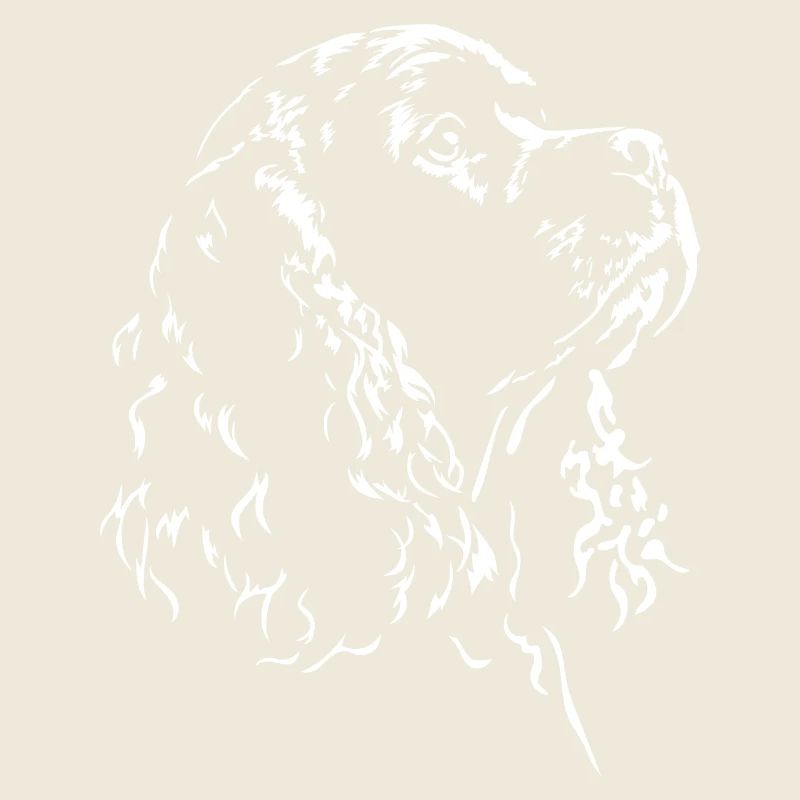 American Cocker Spaniel Silhouette Hunde Wilsigns