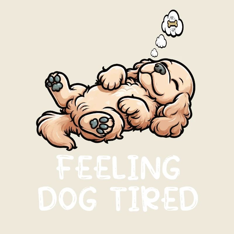 Se sentir fatigué Cocker Spaniel Cockerhund Cocker