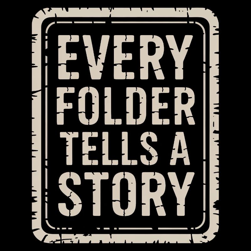 Jeder Ordner erzählt eine Geschichte