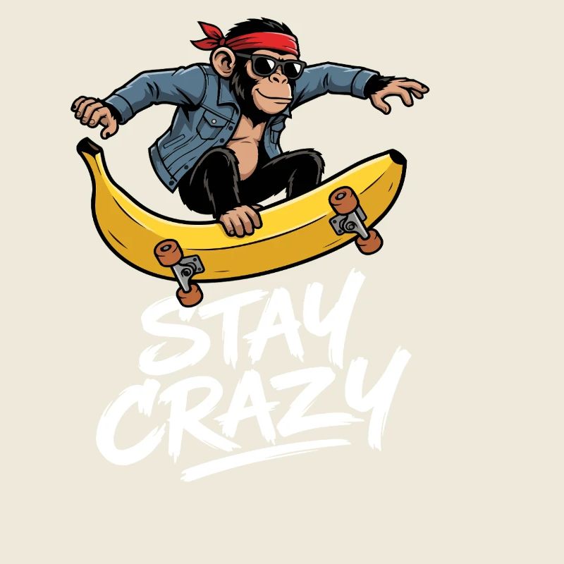 Crazy Monkey Skateboard