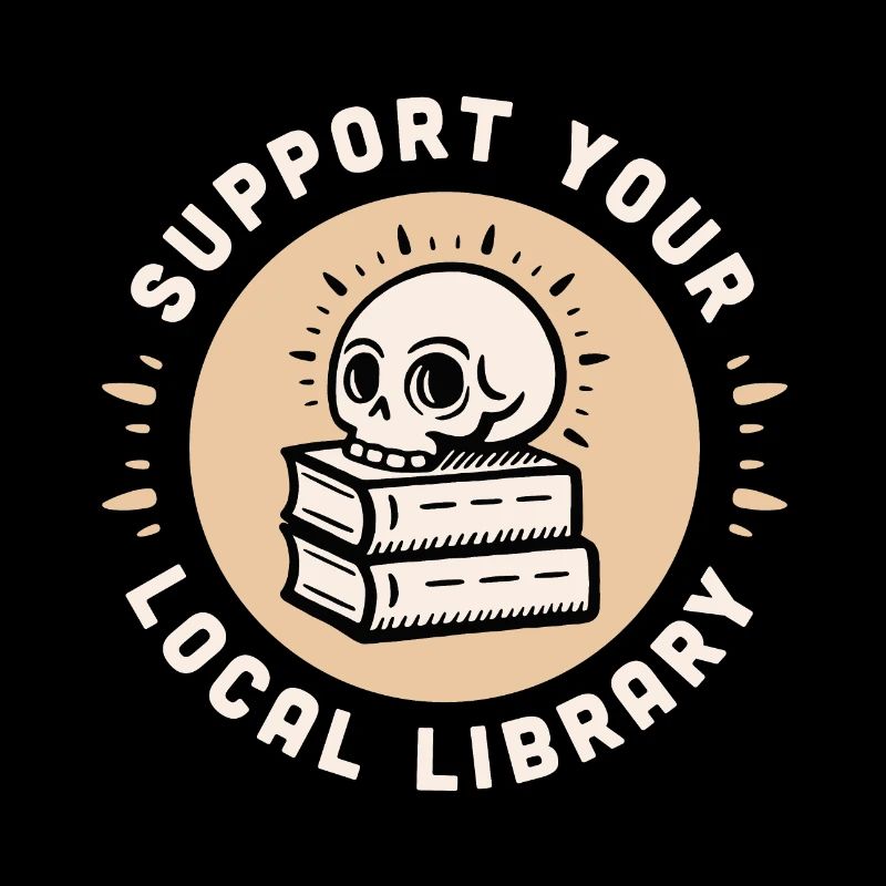 Support your local library dark academia bookish