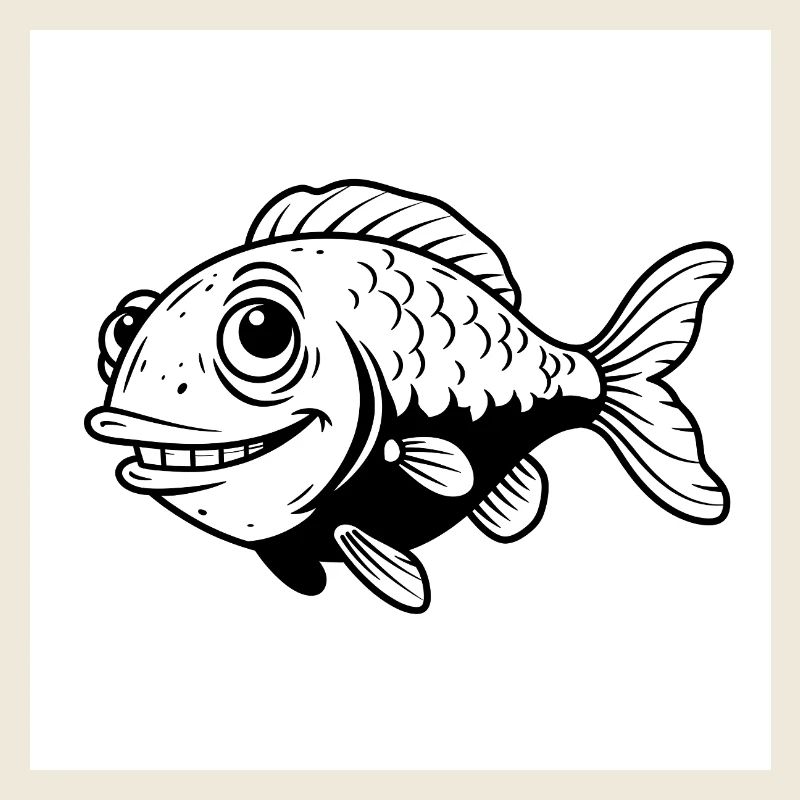 Fisch, Fun, Flossen - Ich bin der Chef im Teich