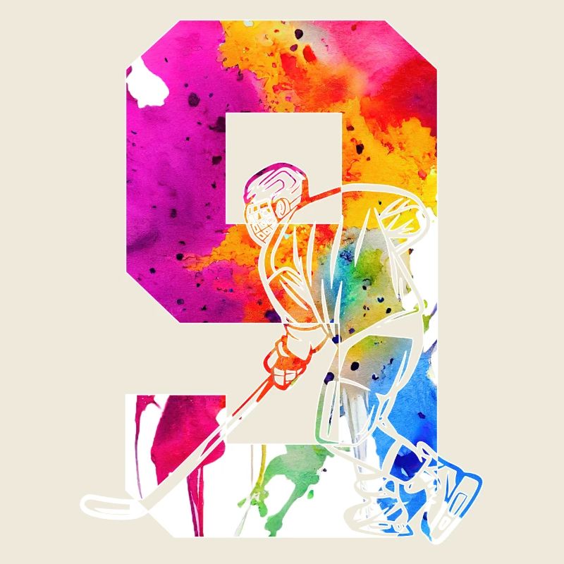 NUMMER 9 EISHOCKEY 9. GEBURTSTAG