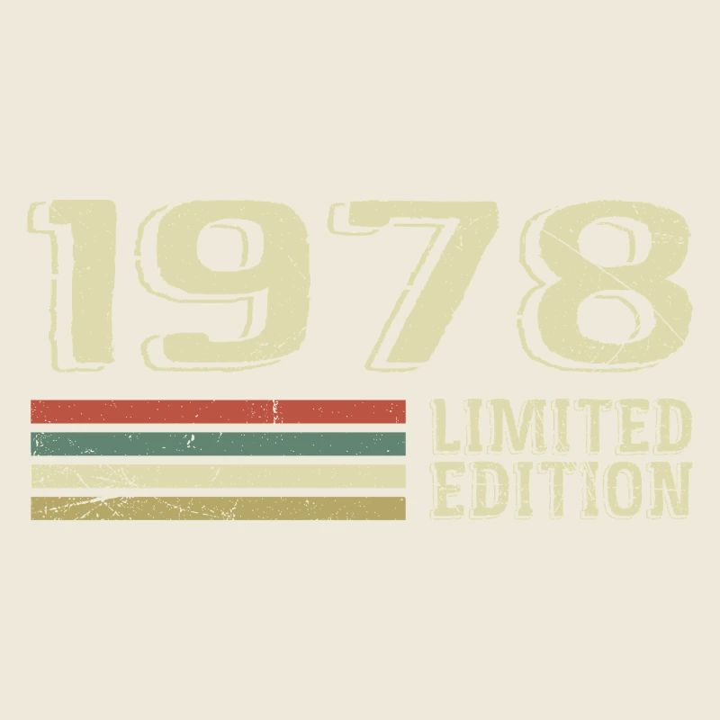 Born in 1978 Birthday 1978 Vintage 1978