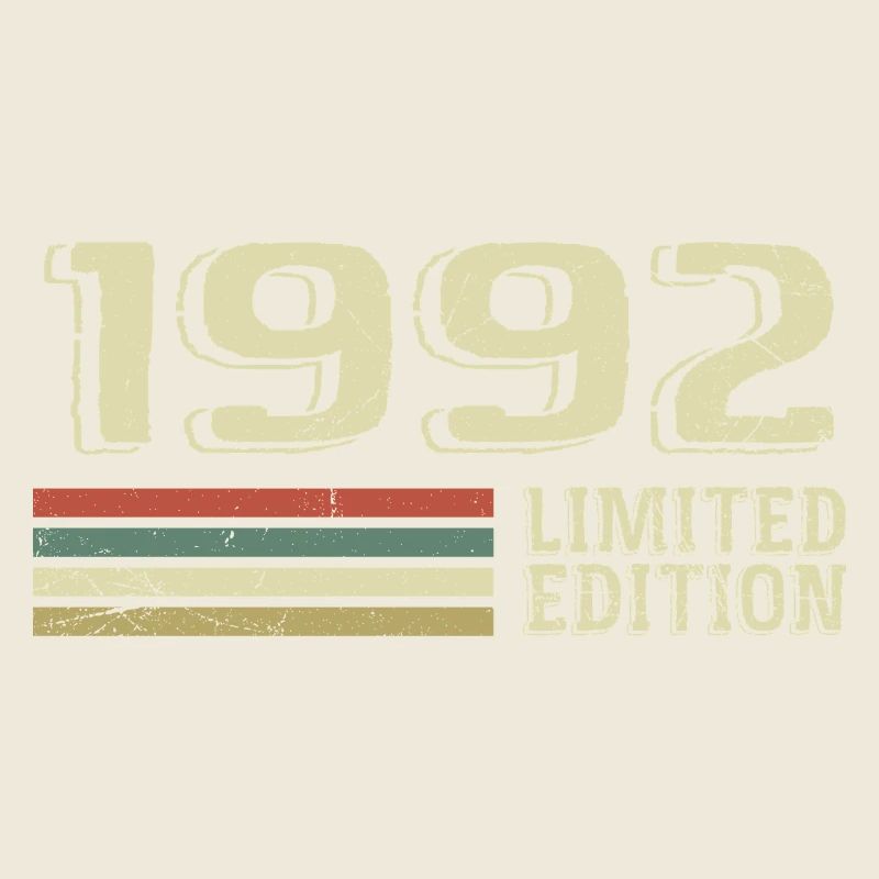 Nées en 1992 anniversaire 1992 Vintage 1992