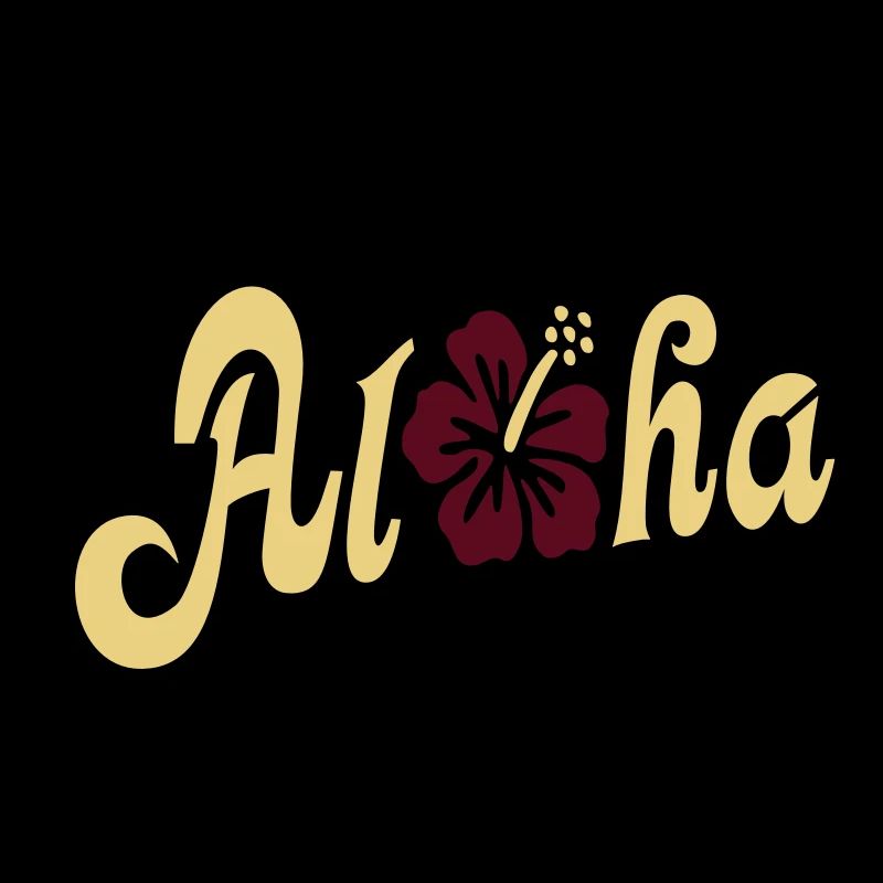 Aloha fleur d'hibiscus