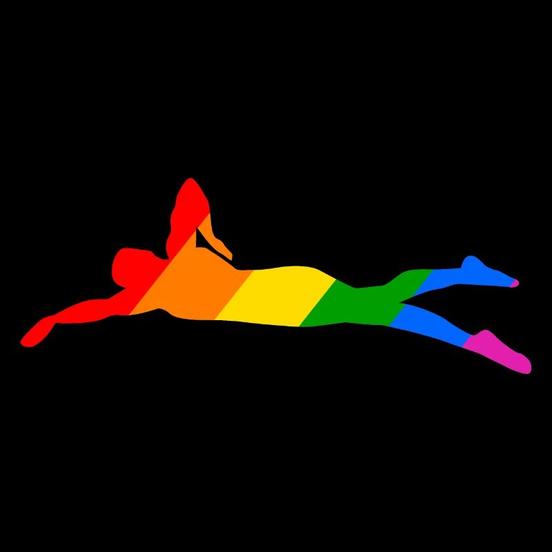 Rainbow Swimmer