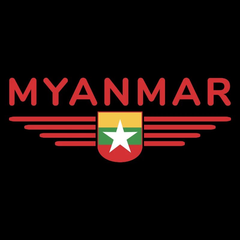 T-shirt Myanmar – Une touche de tradition