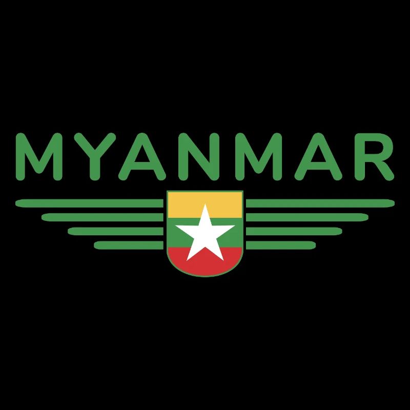 T-shirt Myanmar – Une touche de tradition