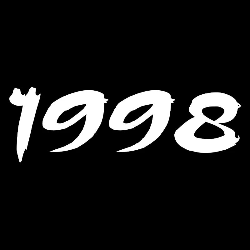 1998 27th Anniversary Gift 1998 Retro 1998