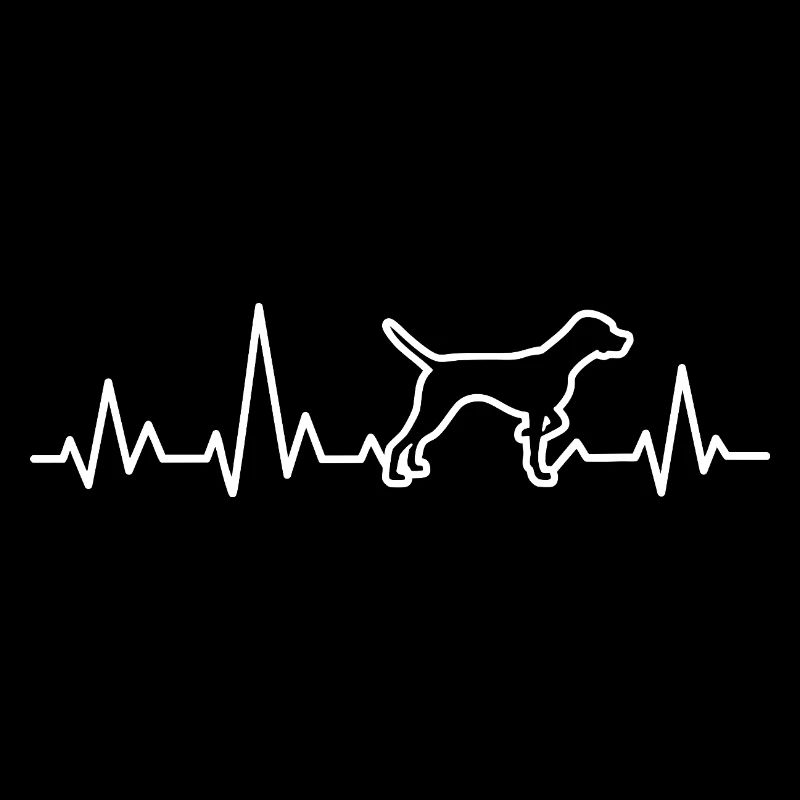 English Pointer Hunde Herzschlag EKG Hundebesitzer