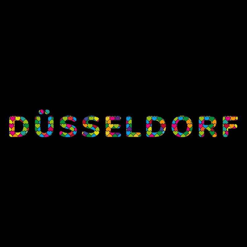 T-shirt Düsseldorf Fan – Élégant et unique !