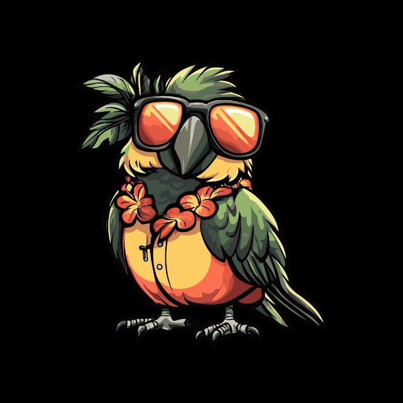 Papagai Comic Cool Sommer