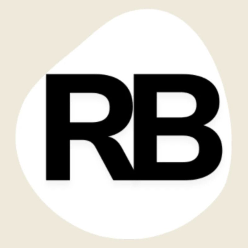 Ikonisches runblk Design - Schwarz, minimalistisch