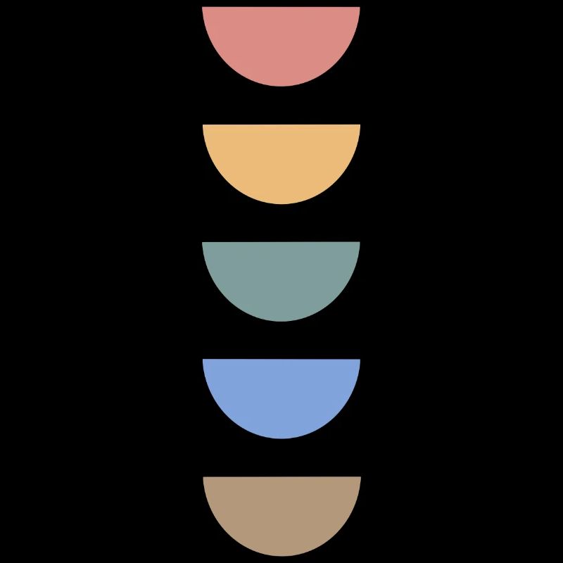 Conception de couleurs rétro