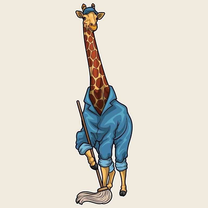 Giraffe Cleaner Mop