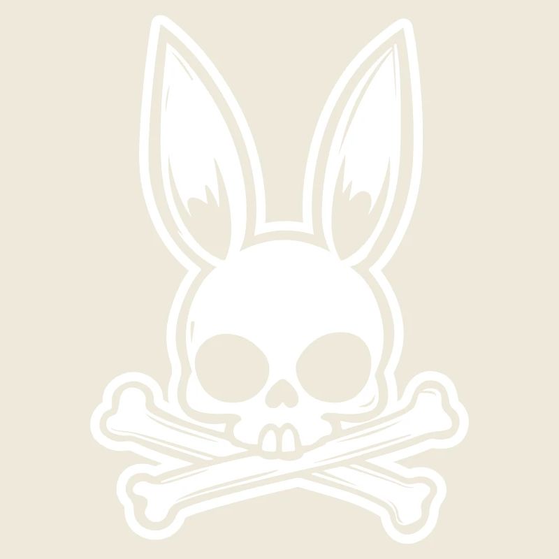 Hase Kopf Totenkopf Skull