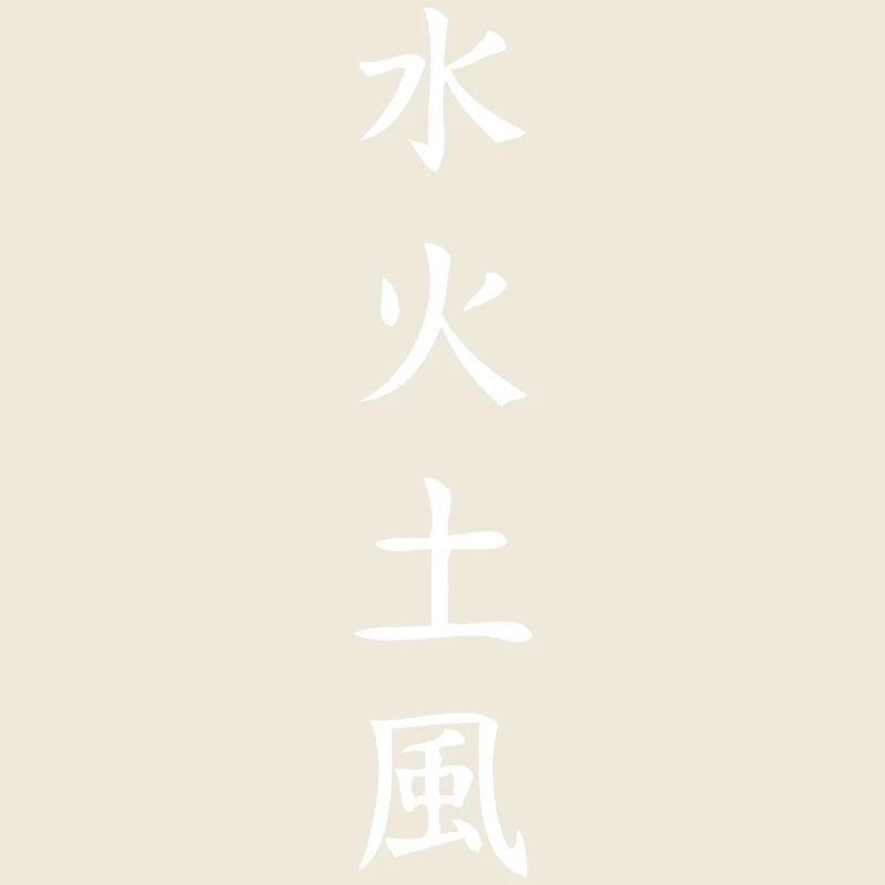 Chemise Elements : Eau, Feu, Terre, Vent