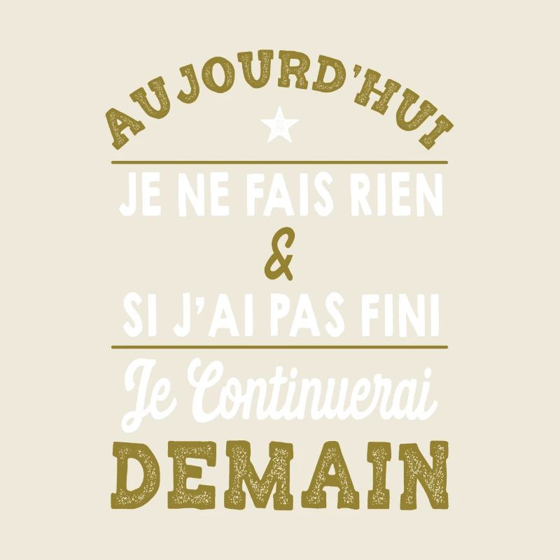 Je ne fais rien humour