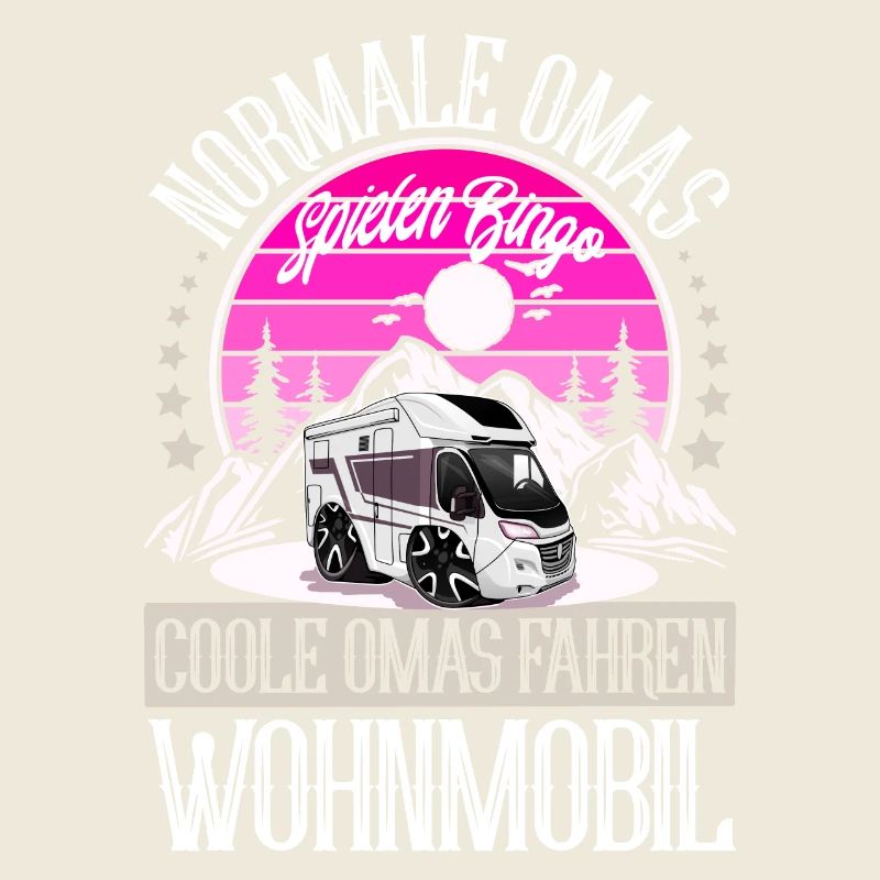Camping Camper Campen Oma