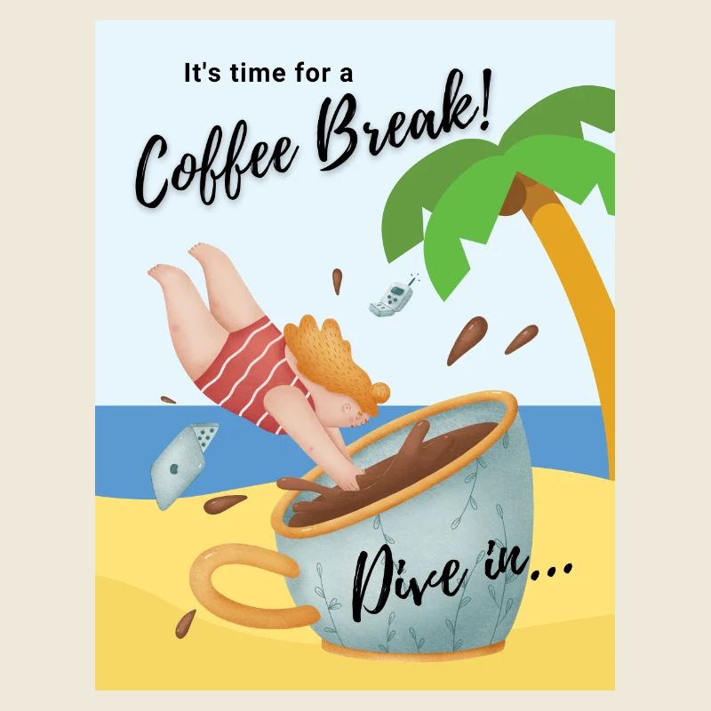 Pause café - ItsTime for a Coffee Break Plongez