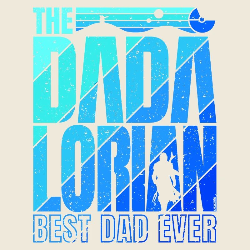 The Dadalorian - blue- Best Dad