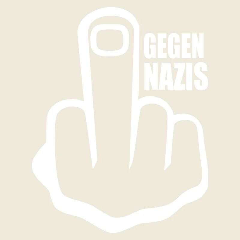 Gegen rechts Mittelfinger
