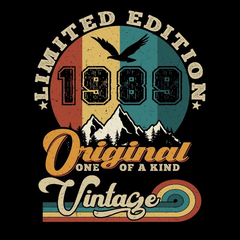 Original 1989 Vintage Édition limitée Cadeau
