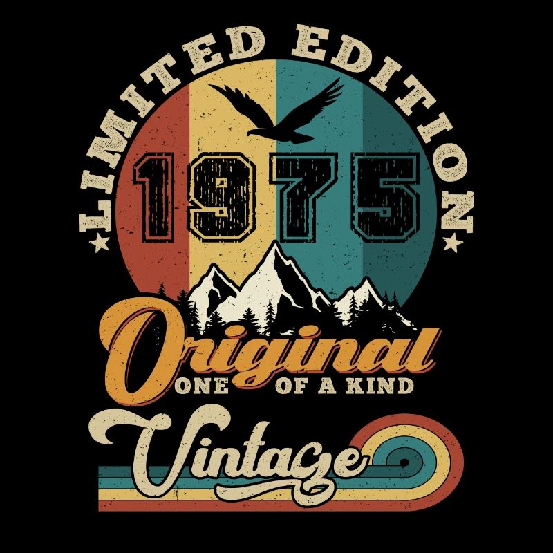 Original 1975 Vintage Limited Edition Geschenk