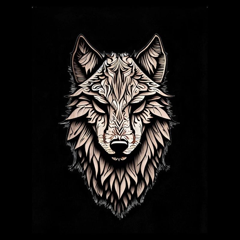 Wooden Wolf