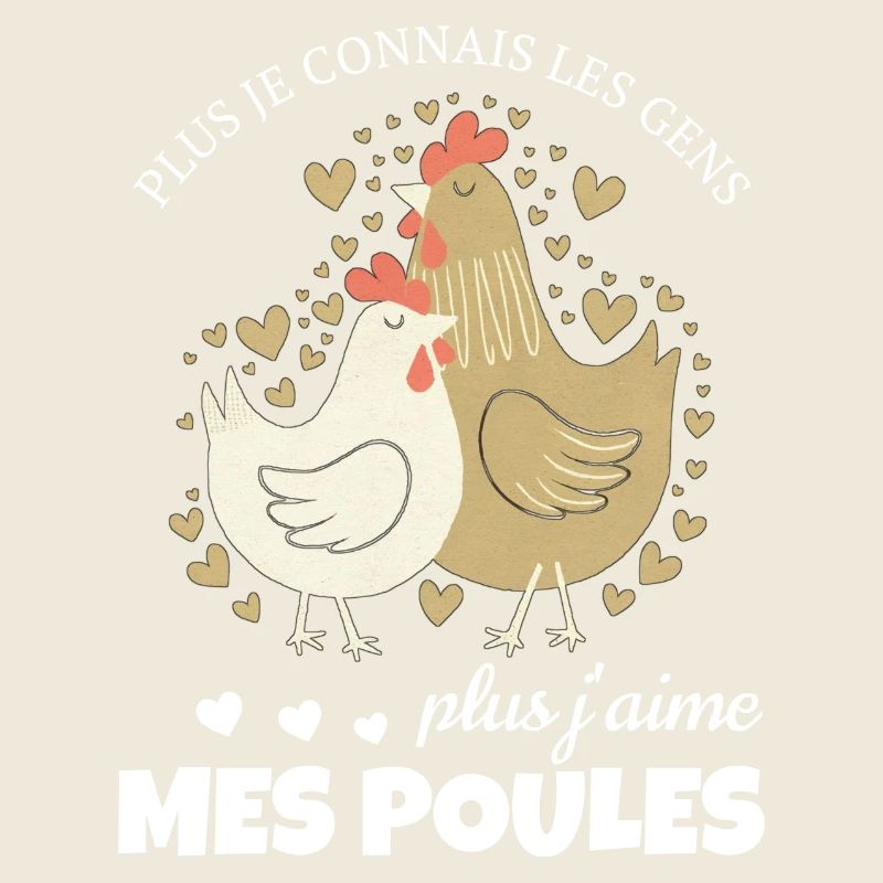 J'aime mes poules