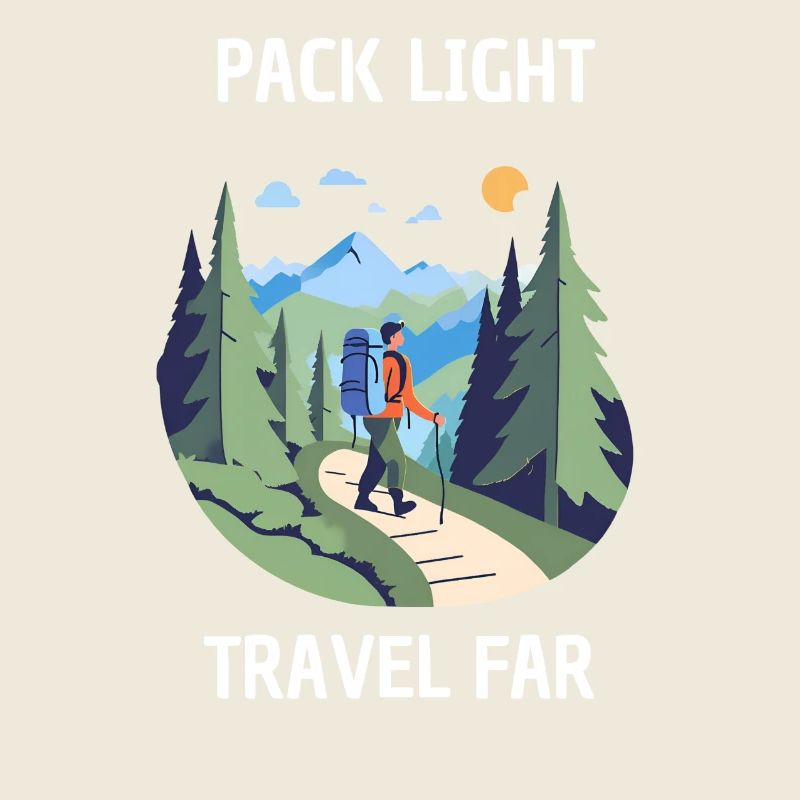 PACK LIGHT TRAVEL FAR